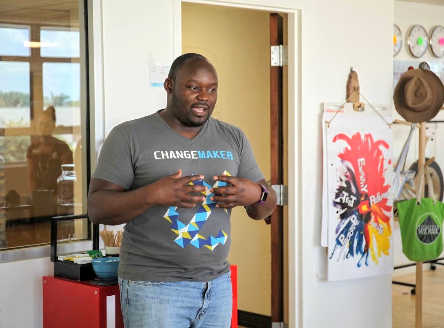 Photograph from Patrick Odoyo’s community work.